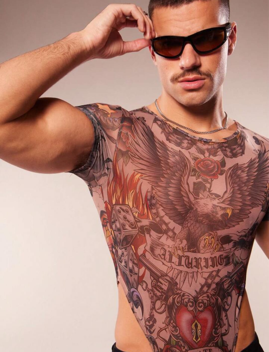 Rebel Ink Graphic Bodysuit